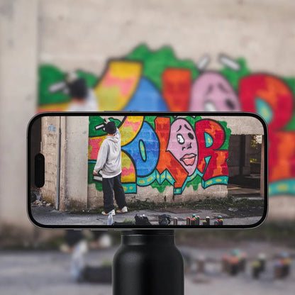 Garrafa Térmica com Suporte para Celular Dual Basic